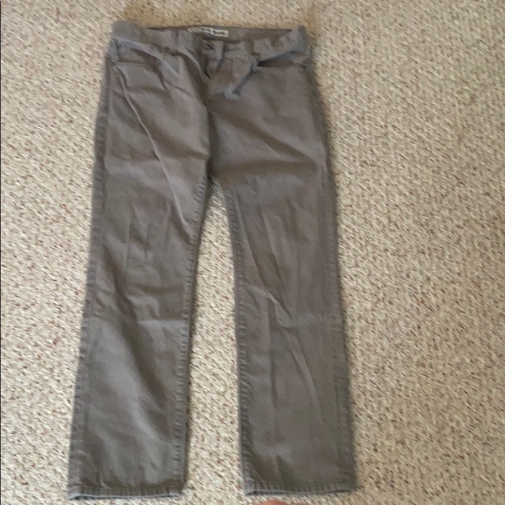 Express jeans 34x32 Rocco slim fit gray color